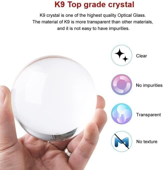 Desidiya Galaxy 3D Crystal Ball Night Light with Wooden Base - LED USB Table Lamp for Kids, Teens, and Home Decor