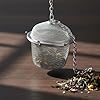 TGL Co. Stainless Steel Basket Tea Infuser (Pack of 1) | Durable Teapot Green Tea Filter | Perfect for Loose Leaf Tea Brewing