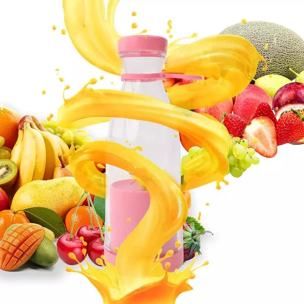 Portable Juicer Blender – 420ml Smoothie Maker with 6 Blades | Dabster