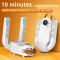 Electric Shoe Dryer Machine with PTC 48°C Heating & UV Sterilization | Portable Fast Drying Shoe Dryer for Home Adjustable Timer, 360° Air Circulation for Shoes, Boots & Sneakers (White)